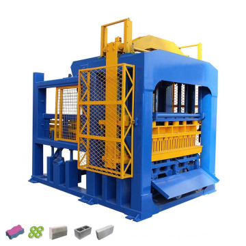 Large scale fully automatic concrete cement hollow brick block making machine price in India